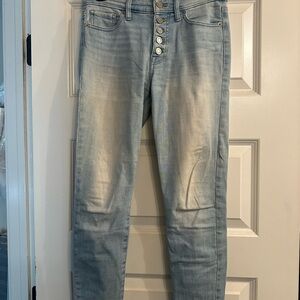 Ava Skinny Ankle Women's Light Blue Jeans- 2